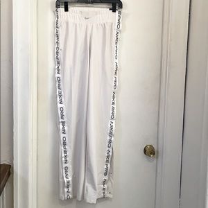 Nike pro tear away pants